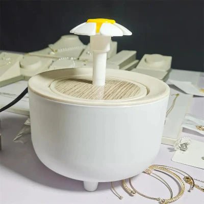 Fontaine à Eau Pour Chat - CatDrinker™ - Grain de bois blanc - les - chats - de - luxe