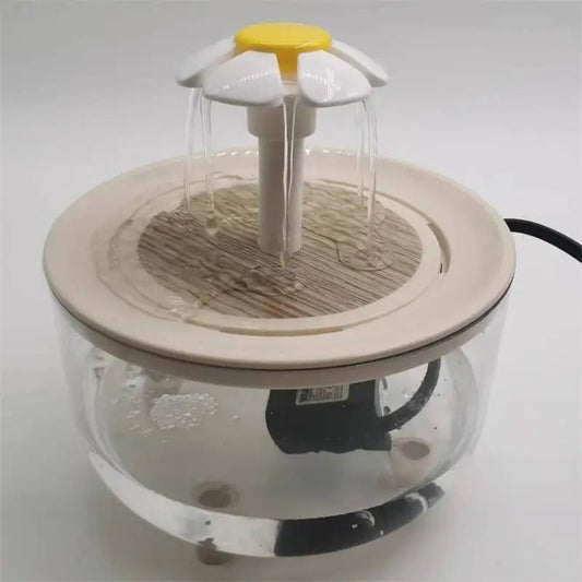 Fontaine à Eau Pour Chat - CatDrinker™ - Bois Transparent - les - chats - de - luxe